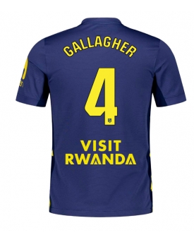 Atletico Madrid Conor Gallagher #4 Maglia Gara Trasferta Repliche 2025-26 Maniche Corte Atletico Madrid Conor Gallagher #4 Maglia Gara Trasferta Repliche 2025-26 Maniche Corte